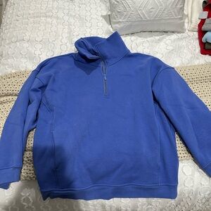 lululemon athletica Royal Blue Zip-Up sweatshirt